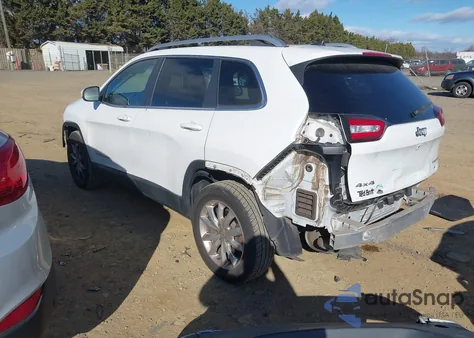 2017 Jeep Cherokee Limited 4X4 z USA, uszkodzony, nr VIN 1C4PJMDS2HW597207